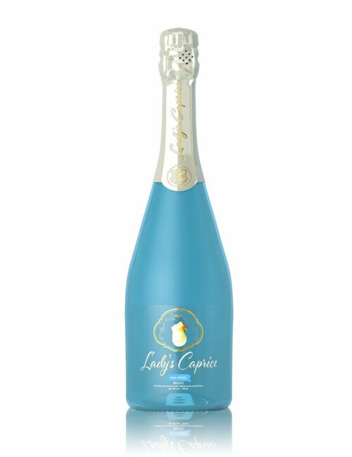 Lady's Caprice Blue Moscato Pina Colada