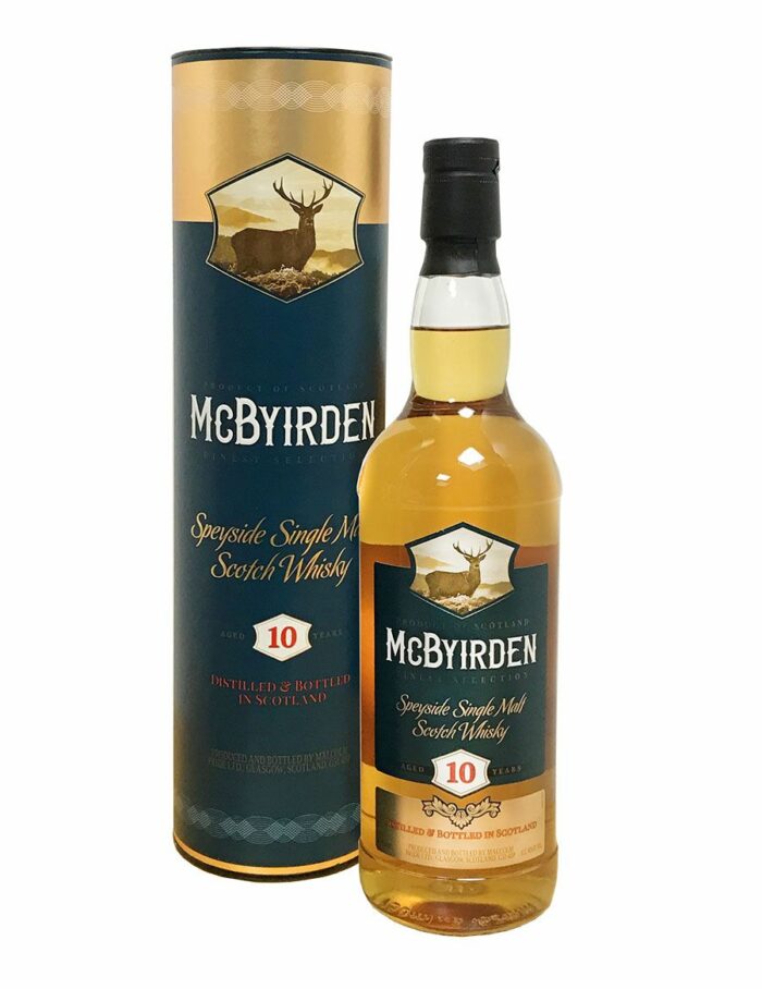 McByirden Speyside Scotch 10Years Single Malt in Tube