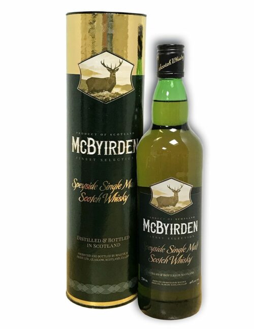 McByirden Speyside Scotch Single Malt in Tube