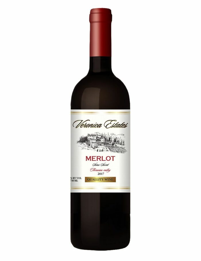 Veronica Estates Merlot Semi Sweet 750ml